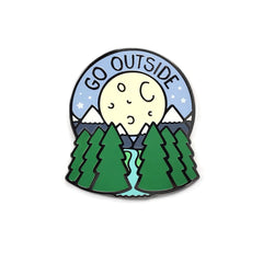 Go Outside Pin