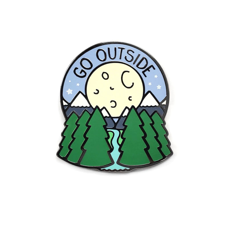 Go Outside Pin