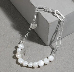 Fashion Baroque Water Pearl Chain Necklace Design